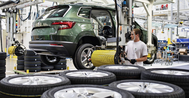 Škoda auto výroba automobilka|